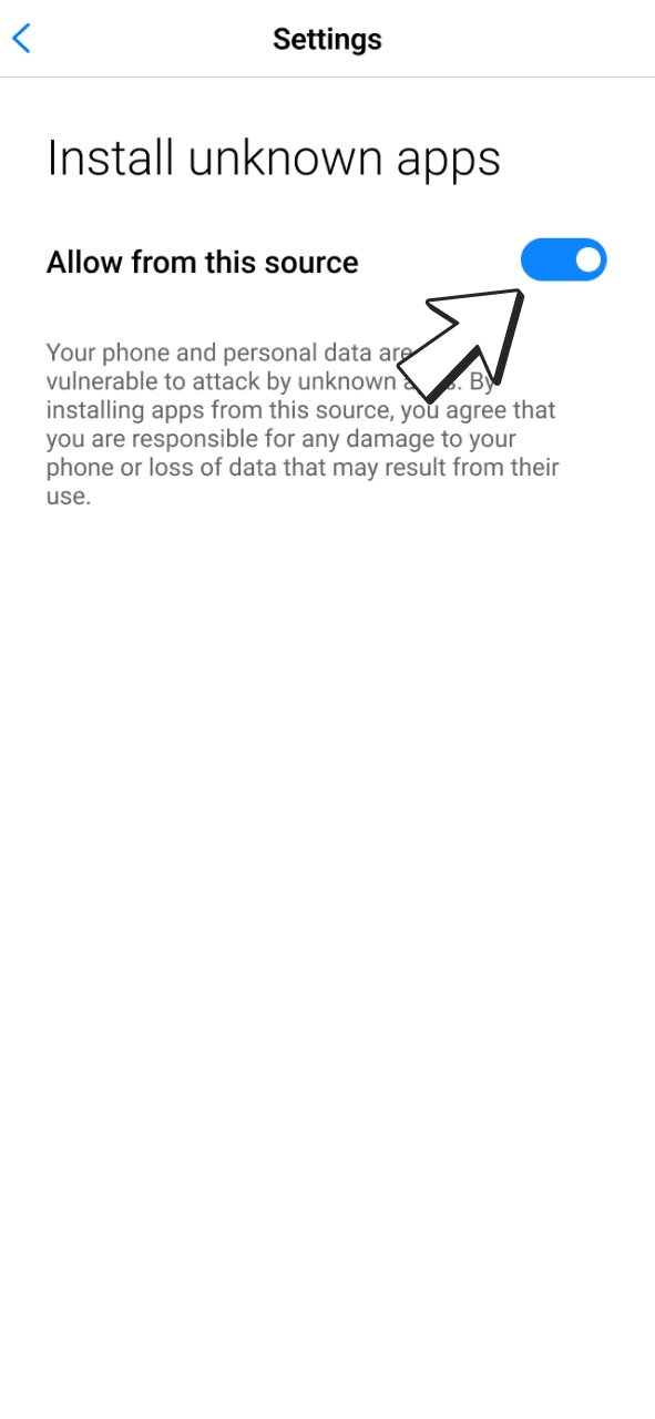 Allow installing to get Indibet app on your android.