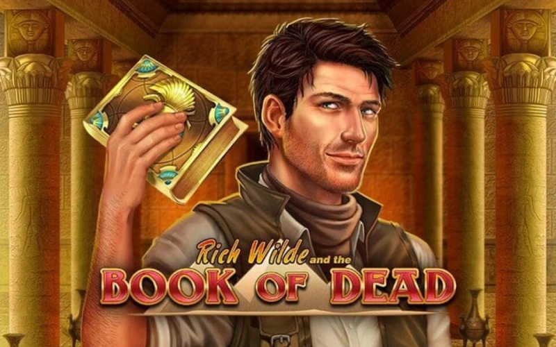 Uncover ancient Egyptian treasures in the Book of Dead slot at Indibet.