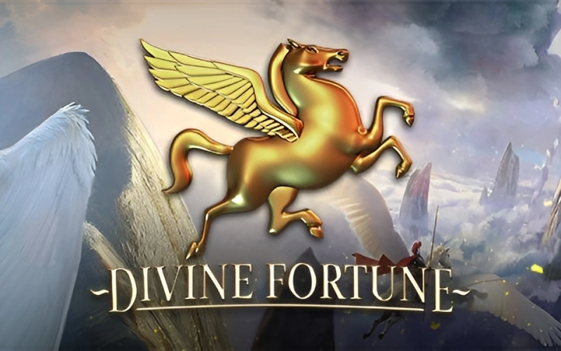 Chase mythical jackpots in the Divine Fortune slot available on Indibet.