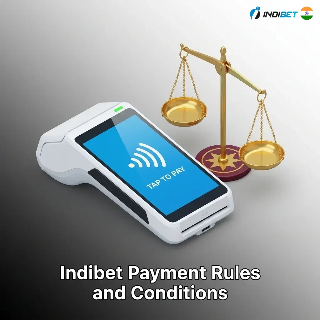 Indibet payment rules covering verification, withdrawal conditions, bonus wagering, account policy, and transaction limits